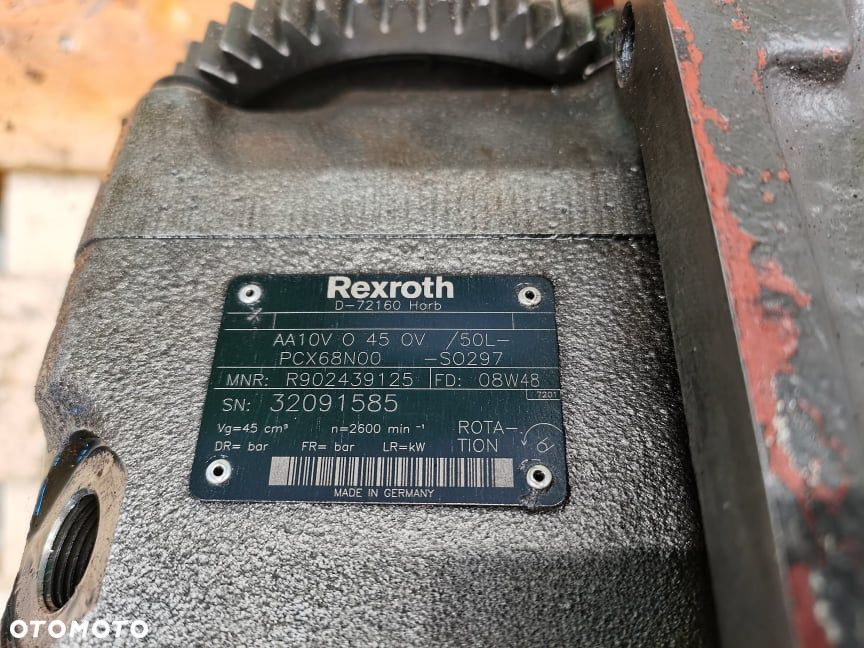 Pompa hydrauliczna Rexroth AA10V Claas Arion - 4
