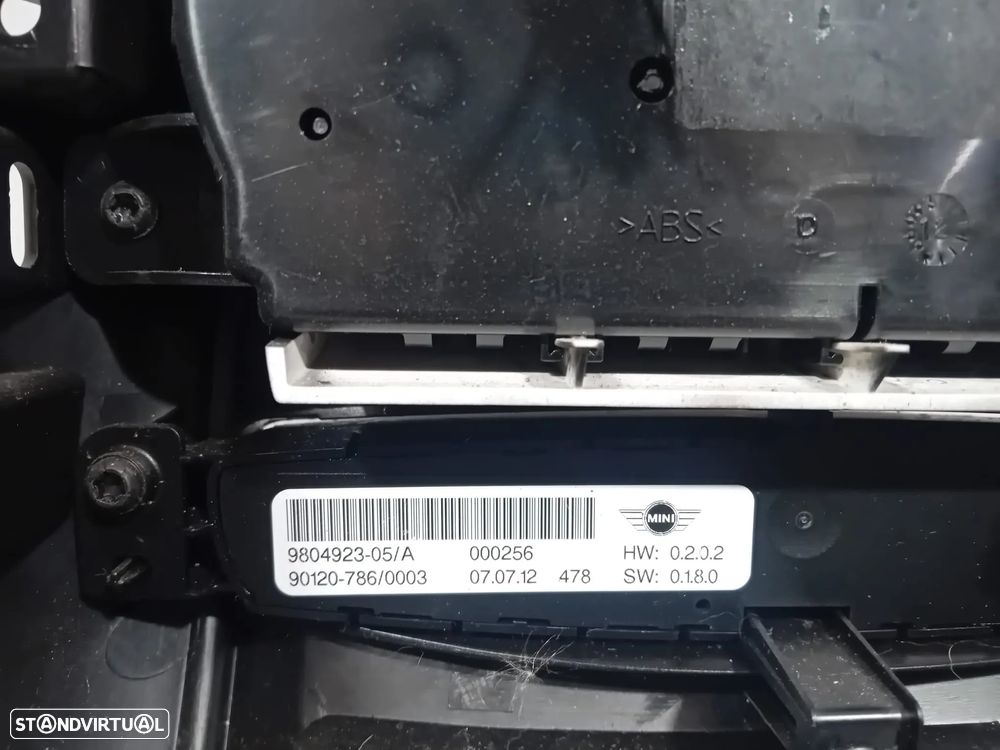 Consola Central Mini Countryman Digital R60 Original - 5