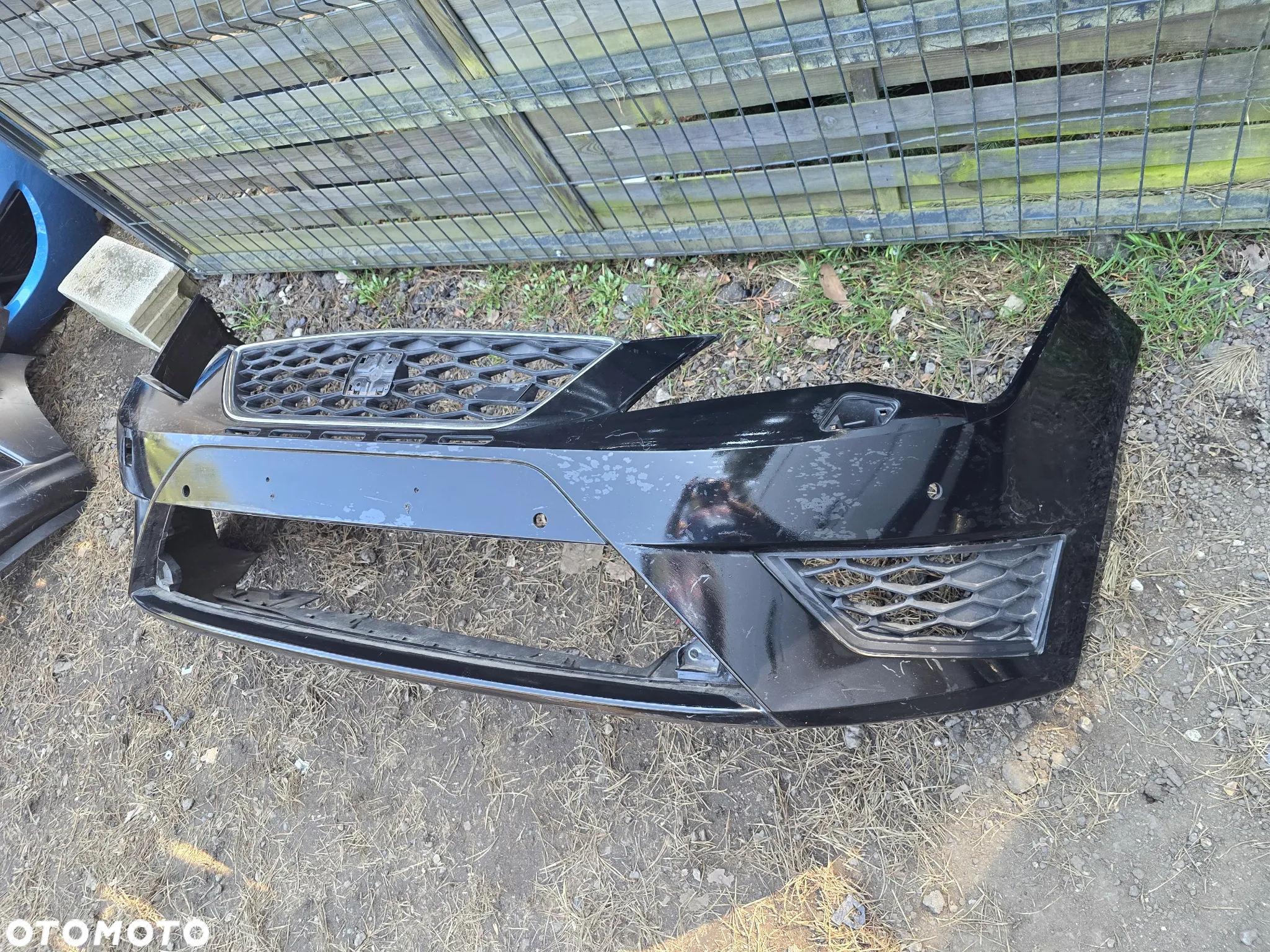 Seat Leon cupra 5f0 przed liftem zderzak grill przód - 3