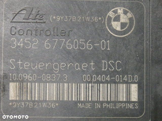 BMW E87  E90 E91 E92 E93 POMPA STEROWNIK ABS 6776056  6791521  RAF-AUTO CZĘŚCI BMW - 3