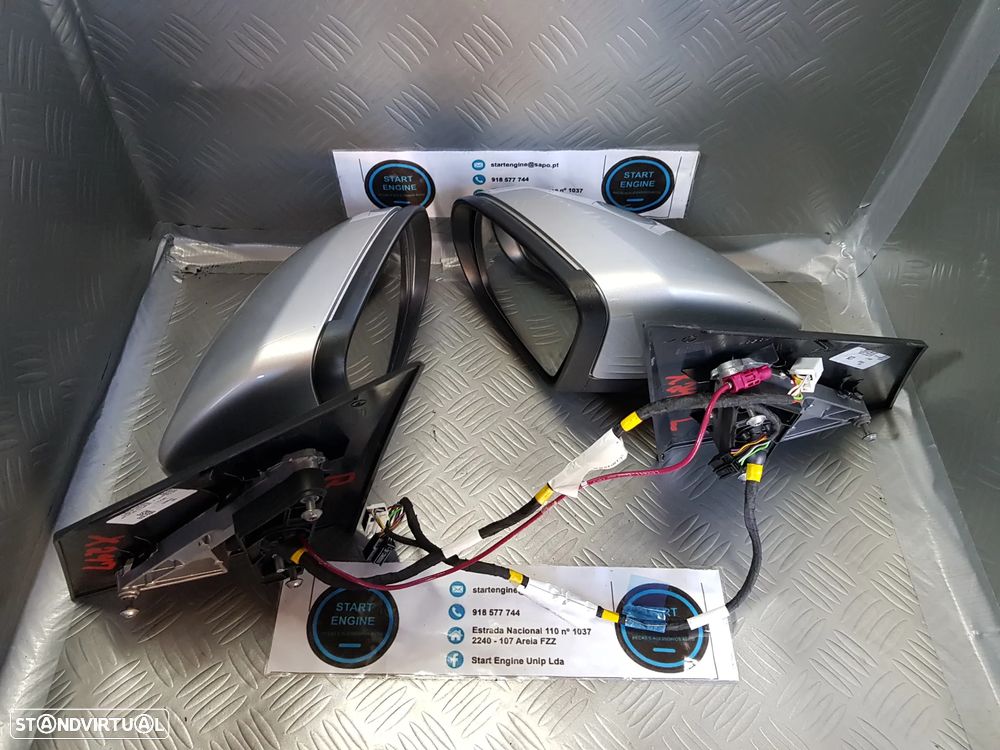 Espelho Retrovisor direito Mercedes Classe B W247 2019-2023 com aviso de ultrapassagem - 1