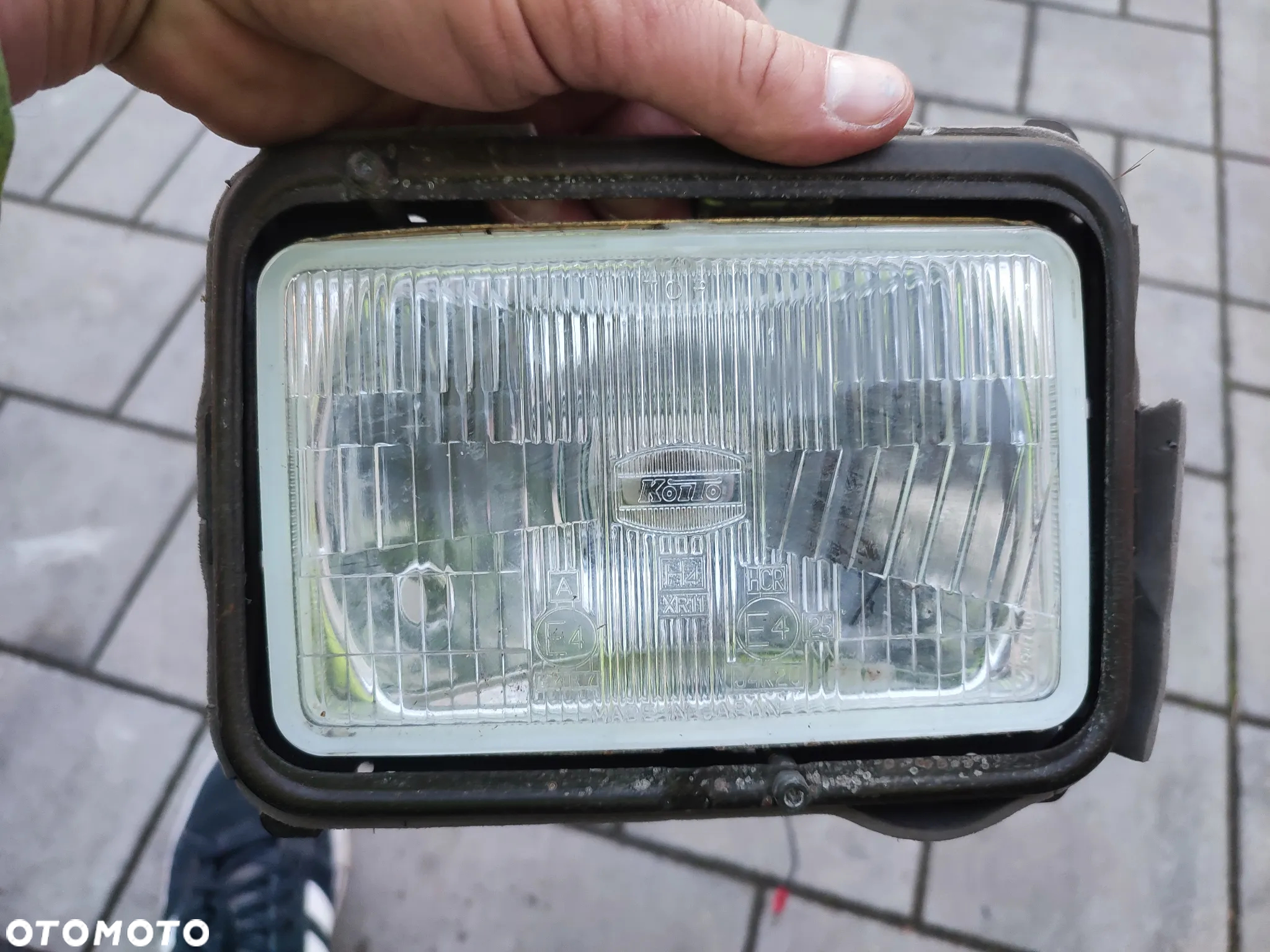Lampa przód, przednia, reflektor Yamaha DT 80 125 - 2