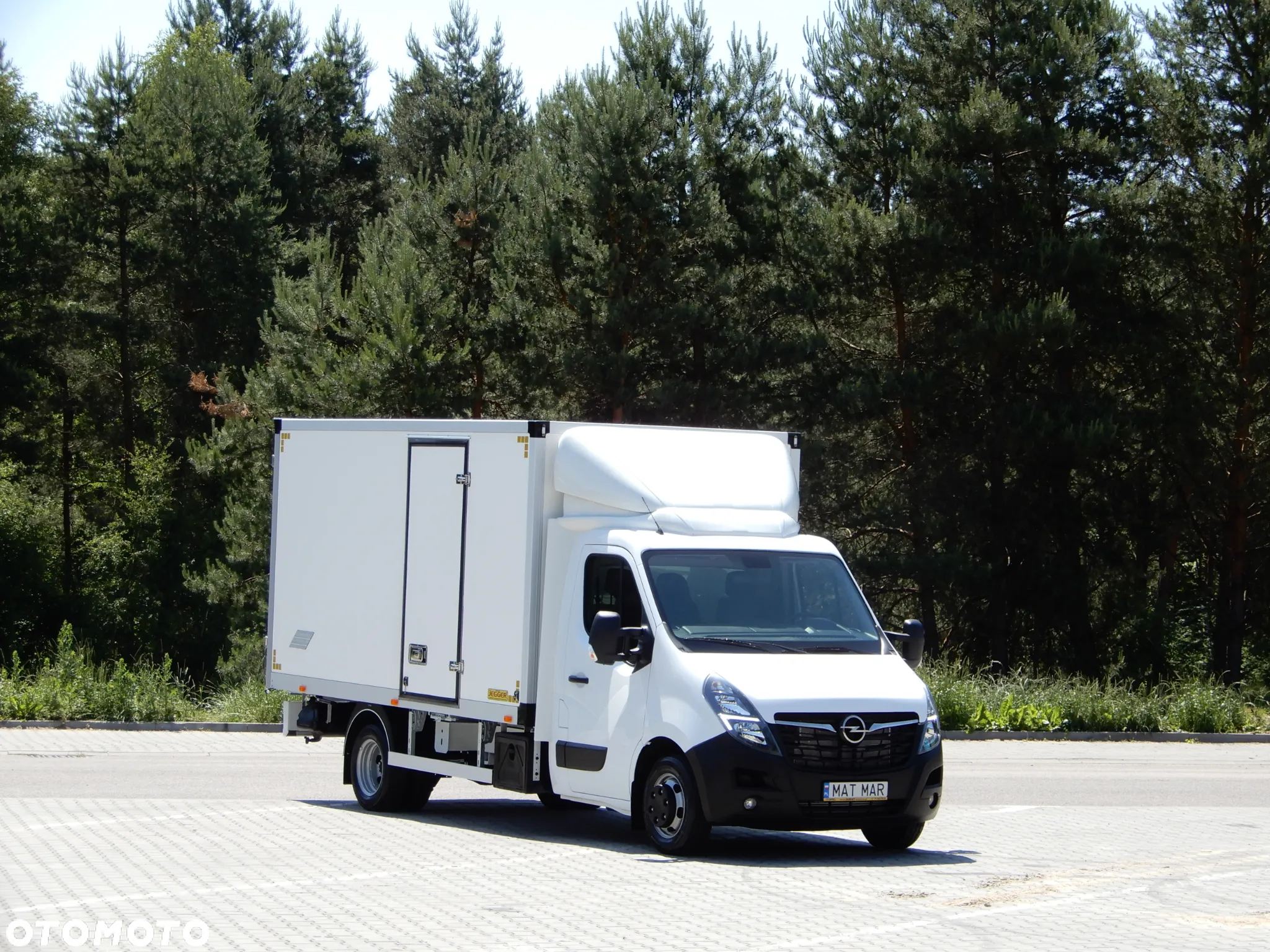 Opel MOVANO 2.3 CDTi 163 KM Bliźniak Kontener 4.26 CM 8 E.Palet JEGGER Boczne Drzwi 800 Kg Ładowność WZMACNIANY 60 Tys Przeb Stan Auta Jak NOWY - 2