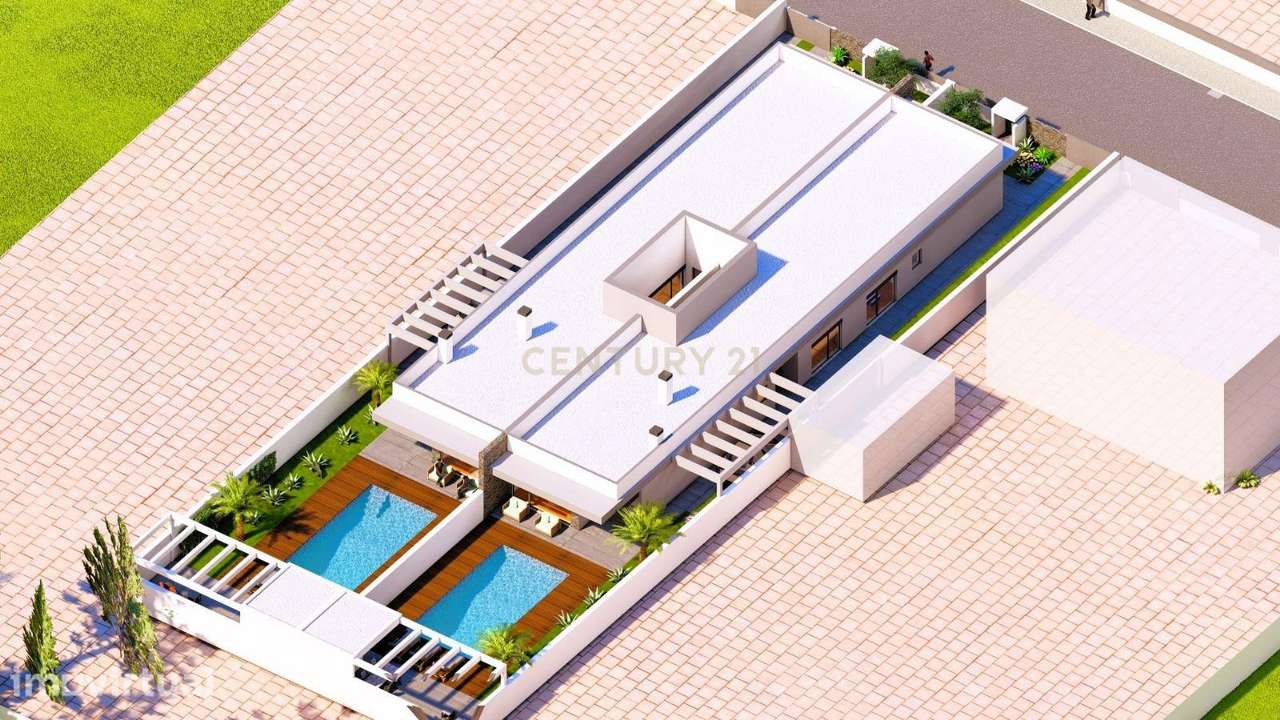 Moradia Contemporânea T4, Construção Nova, com Piscina, em Fernão Ferr - Grande imagem: 3/32