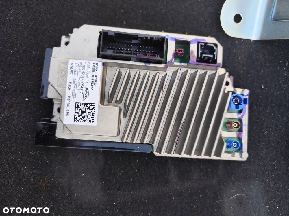 Ford Mustang Mach-E  23r Moduł Sterownik APIM UNIT KOMUNIKACJI PU5T14G670LLB - 2