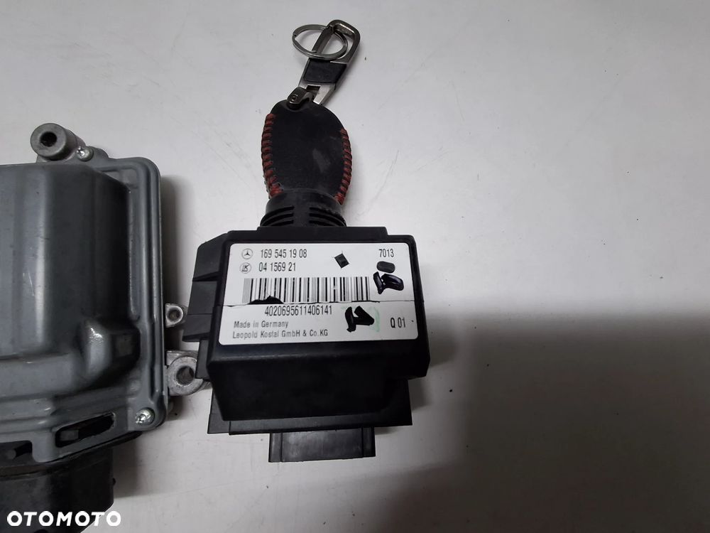 MERCEDES B-KLASA W245 A-KLASA W169 ZESTAW STRONY A6409002100 STEROWNIK STACYJKA MOBILAJZER BEZ DPFA - 5