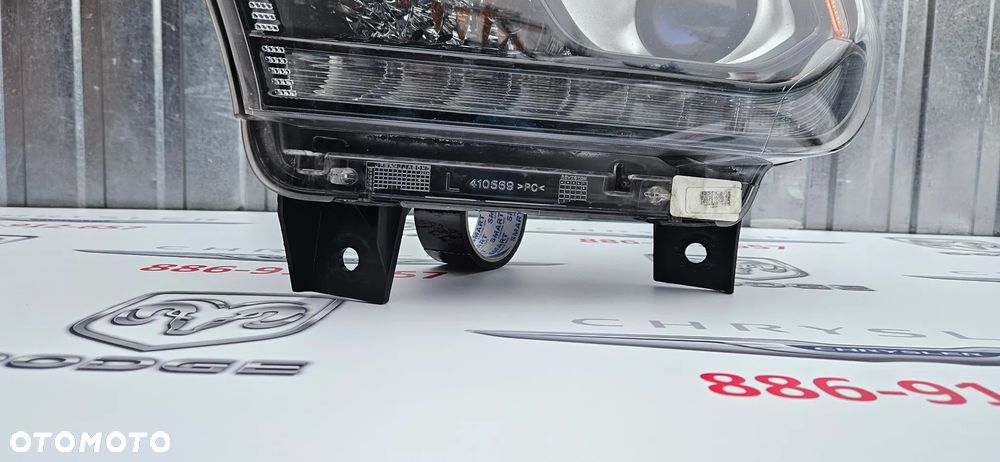 Dodge Durango III LIFT 2014- Kompletny reflektor lewy Lampa lewa P68299131AD Kompletny reflektor prawy Lampa prawa P68299130AD KOMPLETNY lampy Oryginalne MOPAR WERSJA RT GT CZARNE ŚRODKI - 20