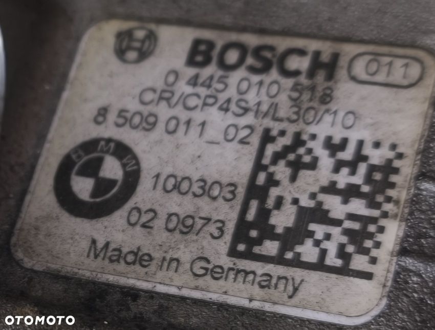 BMW 1 E91 E90 09r 2.0 D POMPA WTRYSKOWA 0445010518 - 2