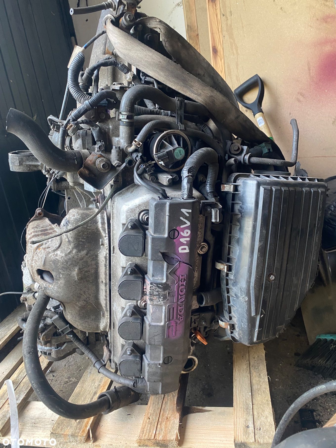 HONDA SILNIK MOTOR D16V1 CAŁKOWICIE KOMPLETNY IDEALNY - 1