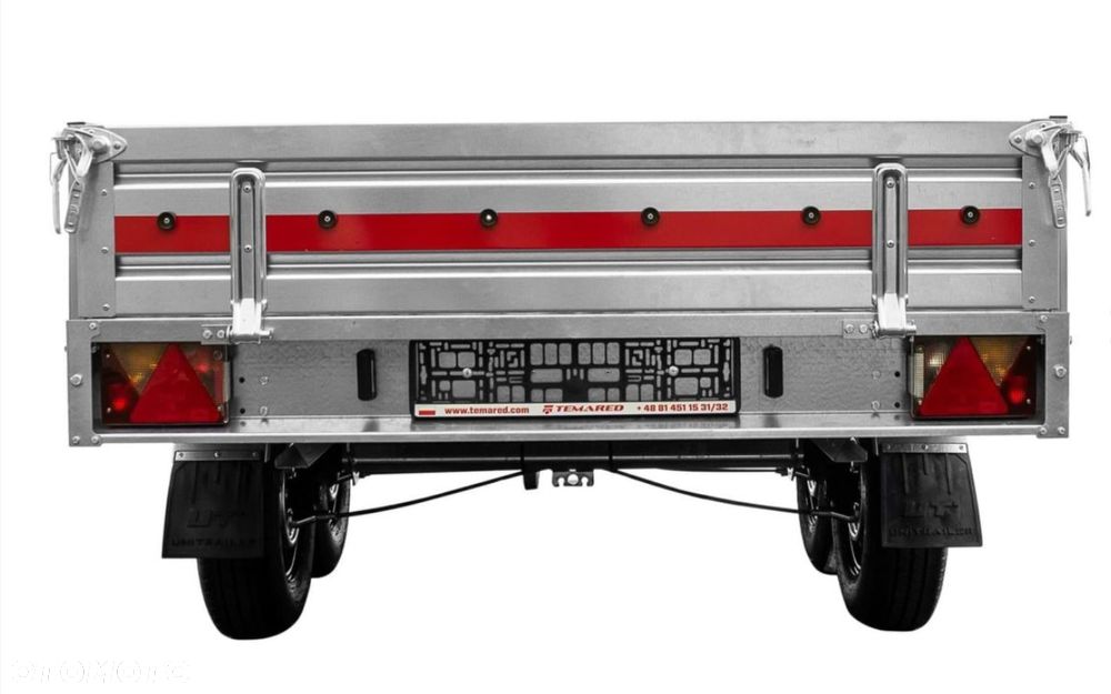 TEMARED TRANSPORTER 2515/2C DMC 2000KG burty dmontowalne wym. 254x151cm platforma uniwersalna - 11