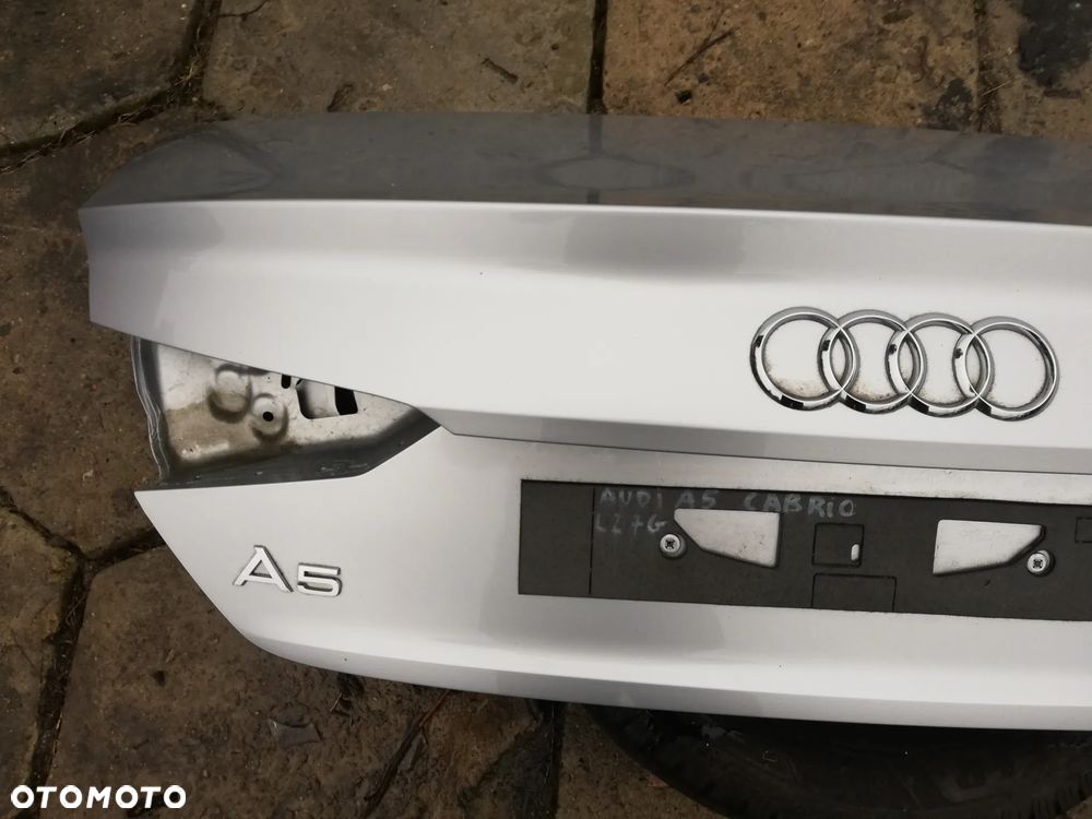 AUDI A5 F5 8W CABRIO KLAPA BAGAŻNIKA TYŁ TYLNA LZ7G - 5