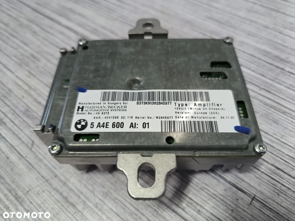 BMW X2 F39 MINI F57 F60 Wzmacniacz Audio HiFi 5A4E600 - 4