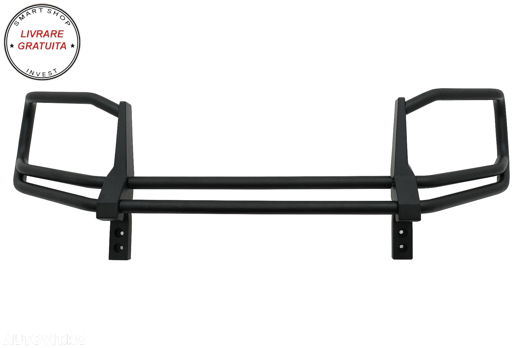 BullBar Bare Protectie Mercedes G-Class Facelift W463 W464 G63 (2018-2022) Negru L- livrare gratuita - 2