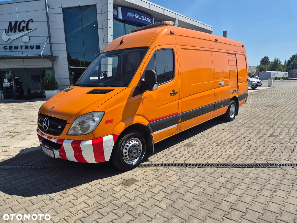 Mercedes-Benz Sprinter 518 CDi / INSPEKCJA KANAŁÓW / 3 KAMERY / SOCJALNE POMIESZCZENIE / W PEŁNI SPRAWNY / DO KANALIZACJI / ASENIZACYJNY / EURO 4 - 2