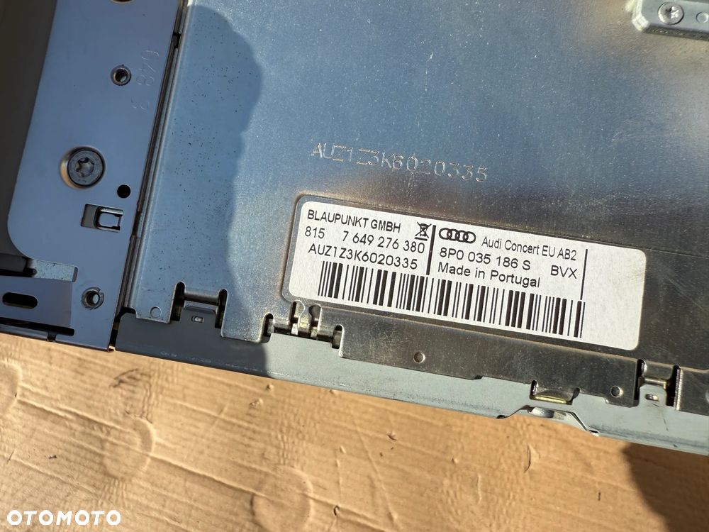 Radio Audi A3 8P lift 2010r 8P0035186S OE - 2