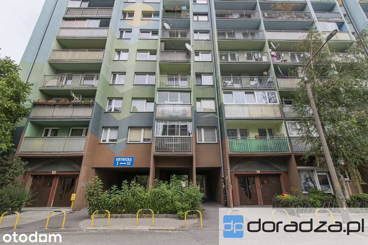 3 pokoje / 72 m² / balkon / ul. Krynicka / 10 piętro / winda