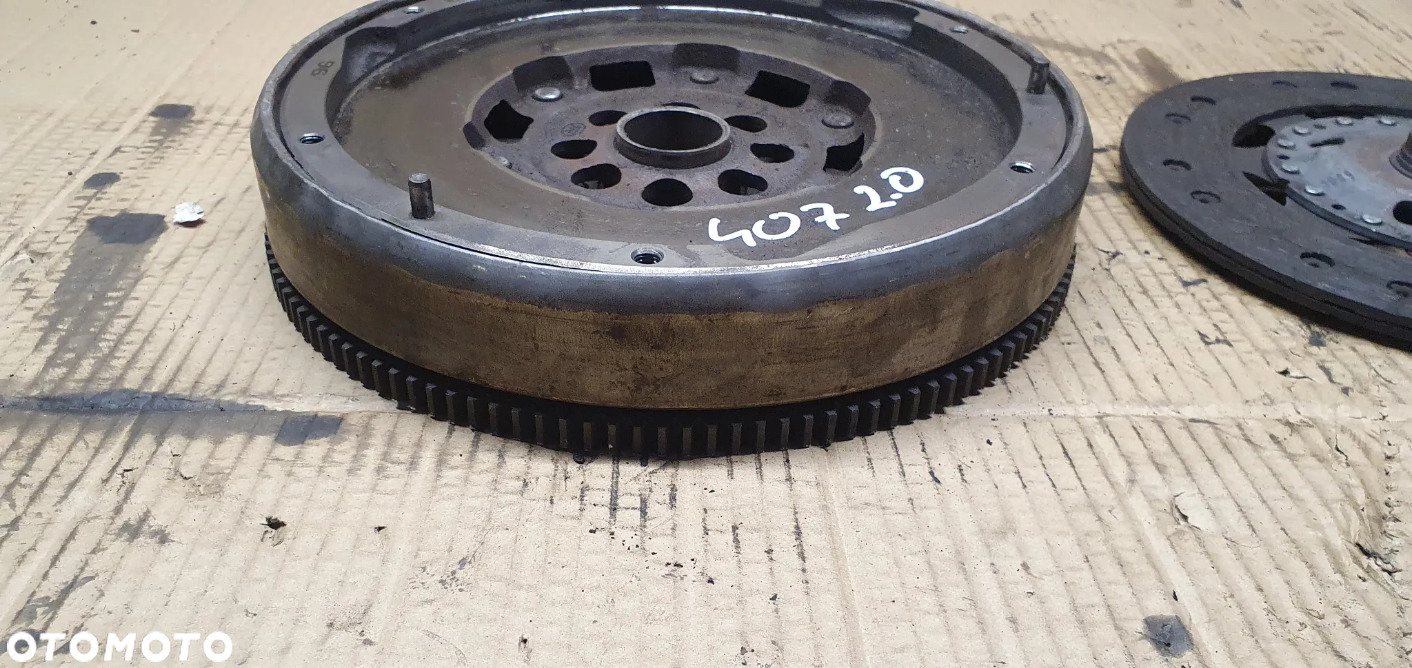 Sprzęgło kompletne koło tarcza docisk Peugeot 407 2.0 HDI 9660900480 - 3