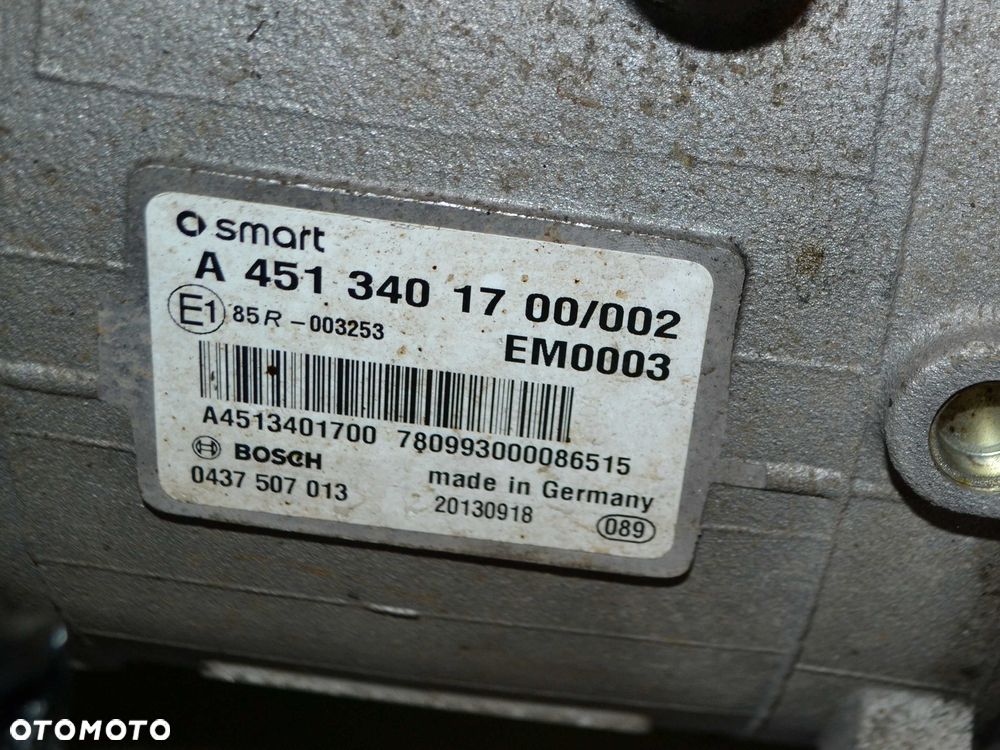 Silnik Elektryczny Skrzynia Biegów SMART FORTWO ELECTRIC DRIVE - 4