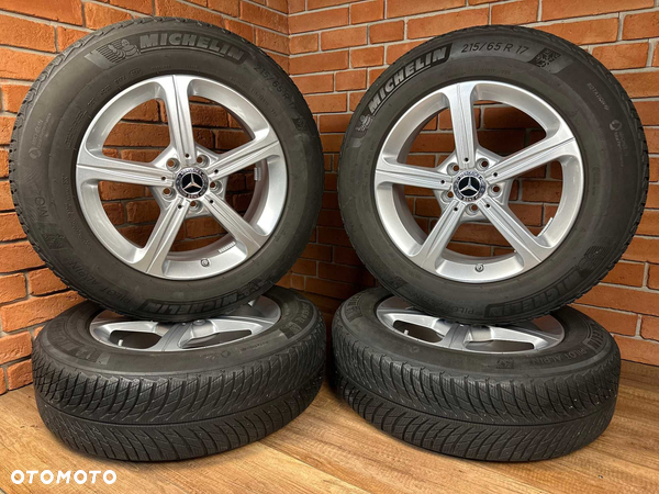 Koła Felgi 18 5x112 Mercedes GLA H247 GLB X247 ZIMA Czujniki Zima
