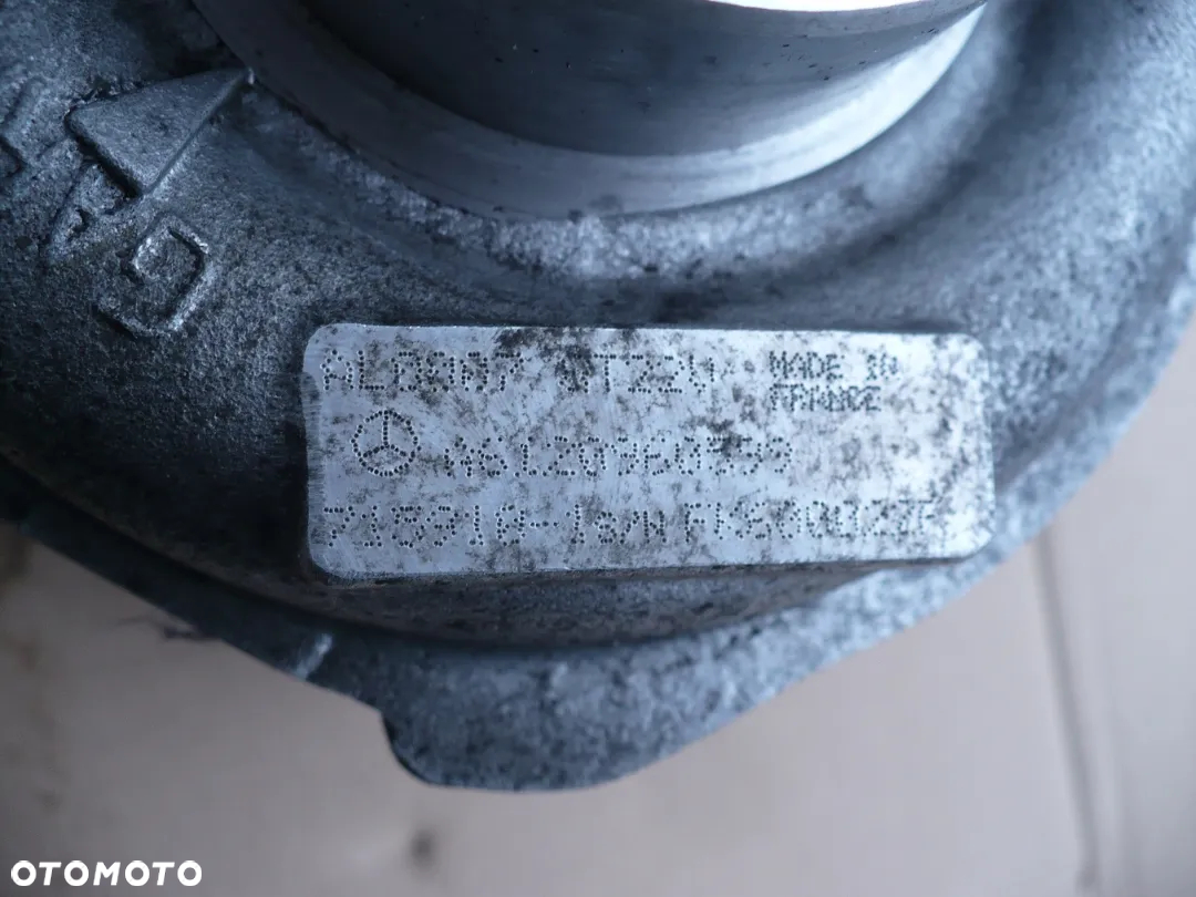 ML W163 2.7CDI TURBINA A6120960599 ID. ORYGI. - 8