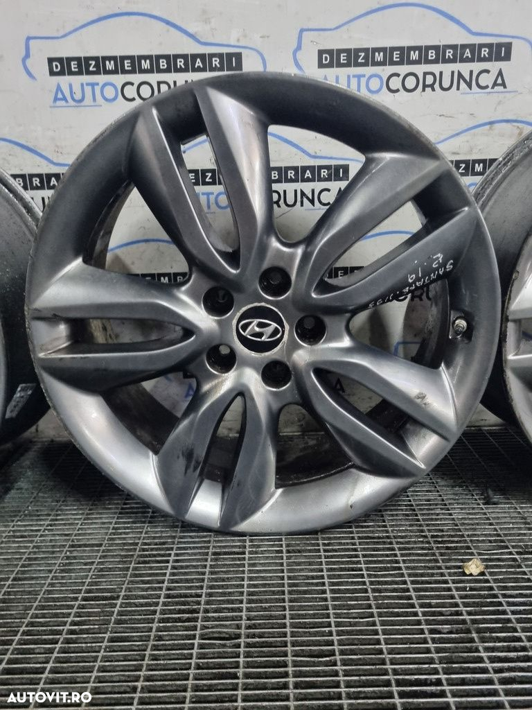 Jante aliaj Hyundai Santa Fe 3 2012 - 2016 (1193) R19 R19 ET49 5 - 4