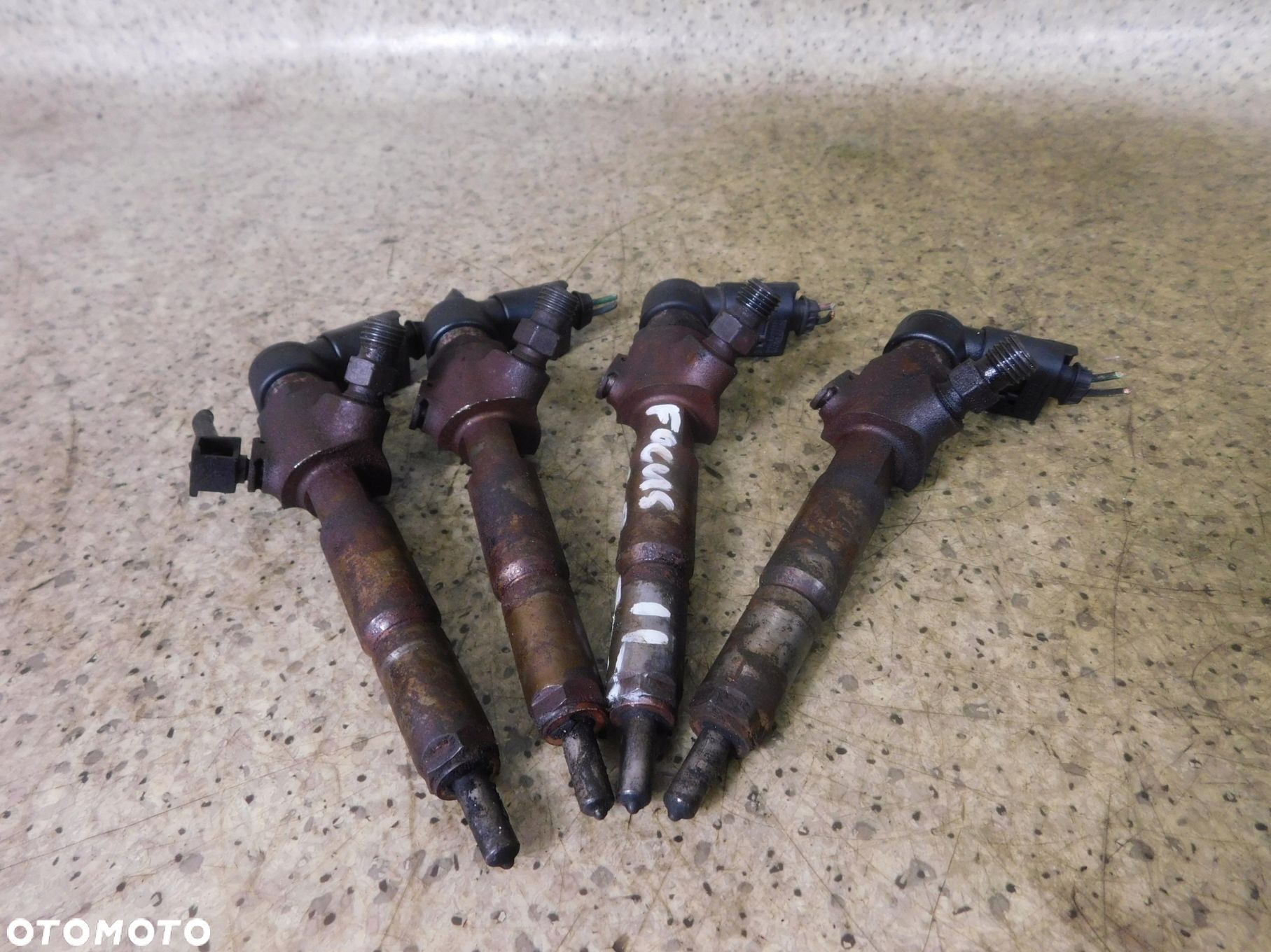 4M5Q-9F593-Ad 4M5Q9F593Ad Wtryskiwacze Wtryski Ford Focus Mk2 1.8 Tdci - 1