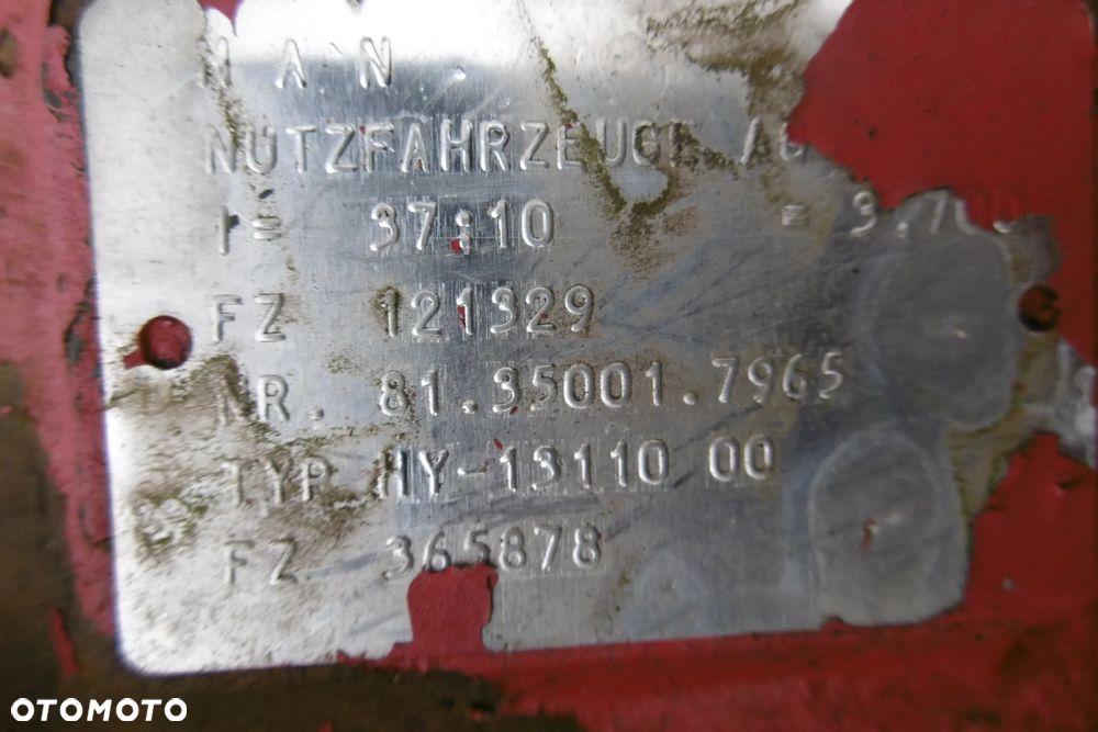 Wkład mostu Man F2000 HY-13110 dyfer dyferencjał - 3