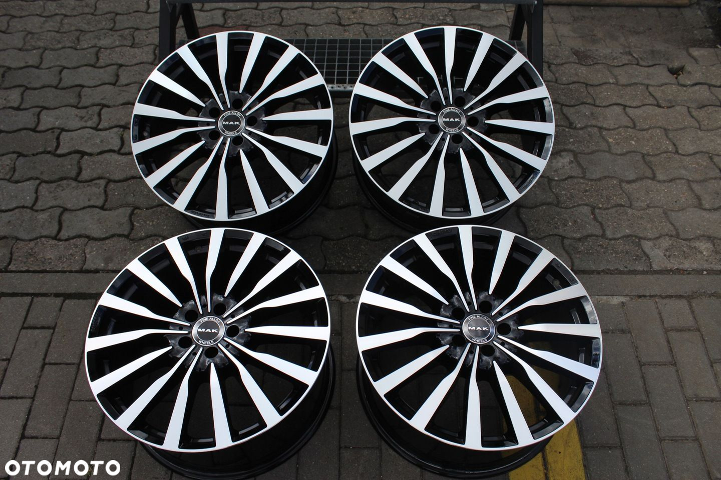 MAK 20cali 5x112 ET22 9,5J AUDI MERCEDES BMW - 2