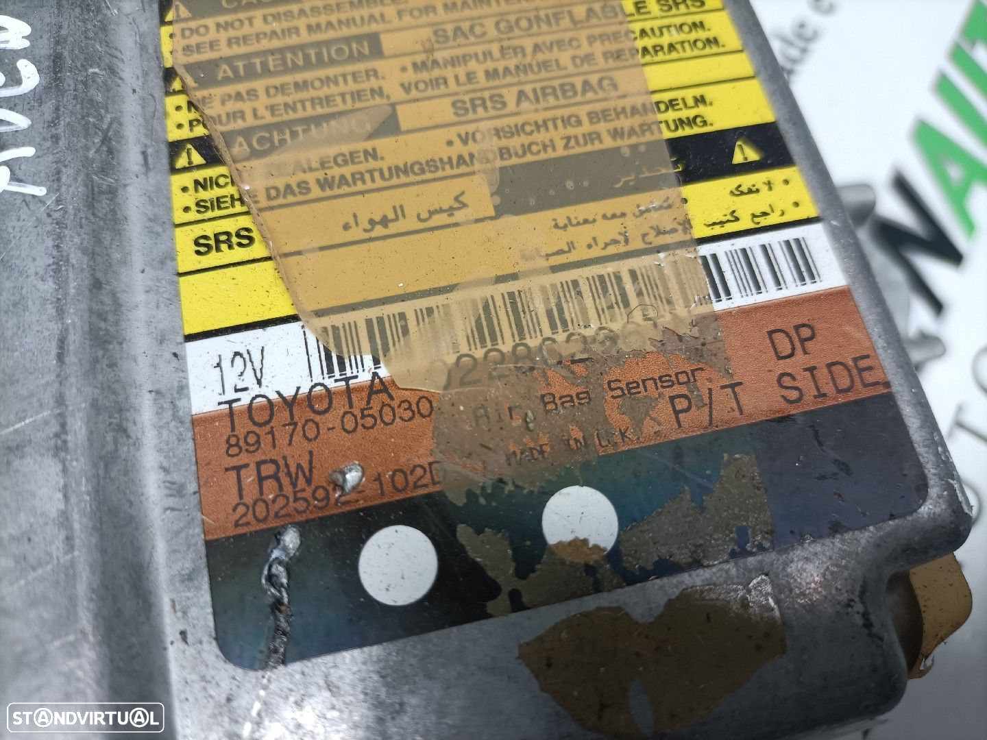 Centralina Airbags Toyota Avensis (_T22_) - 4