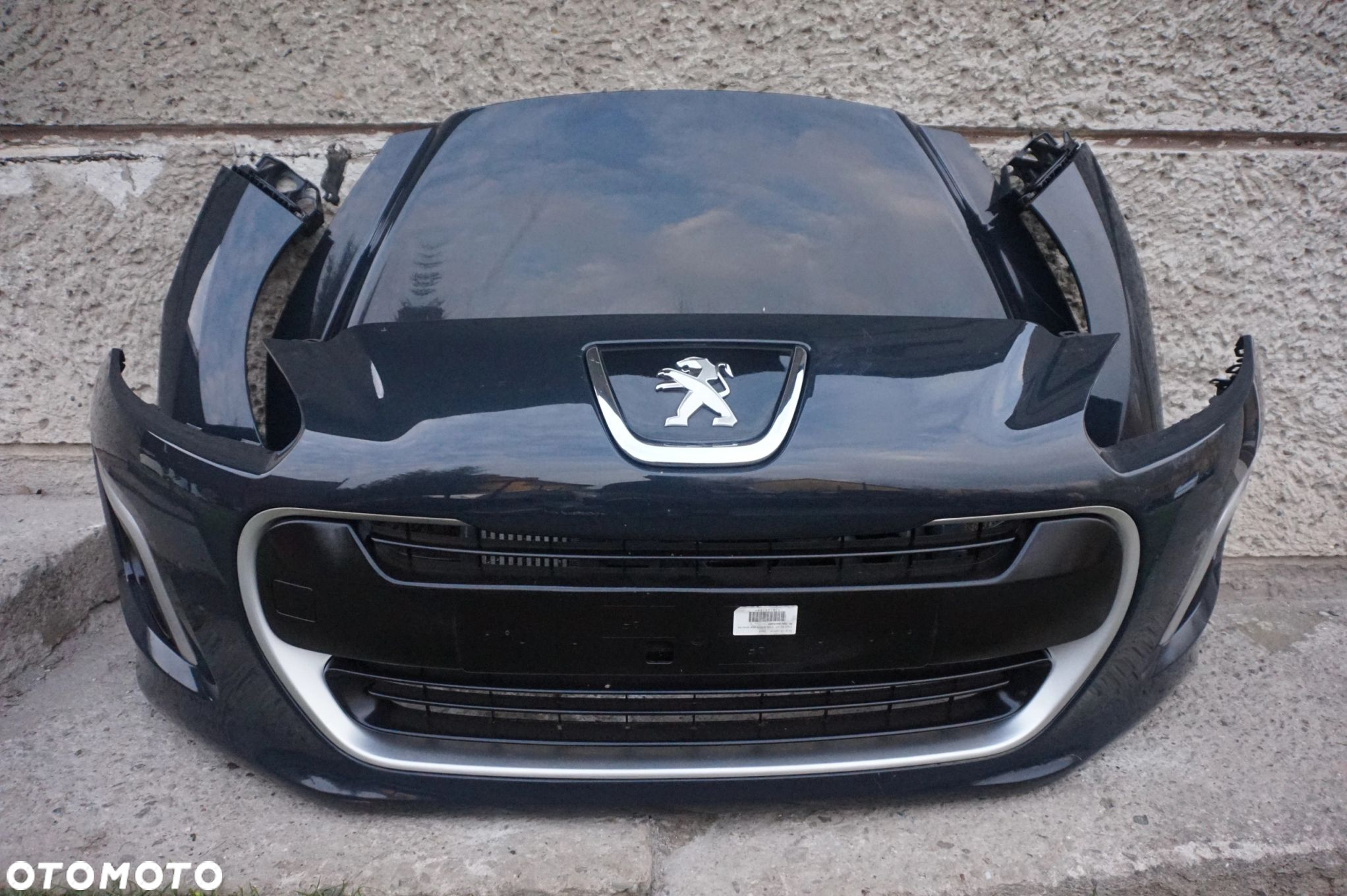 ZDERZAK MASKA BŁOTNIK KOMPLETNY PRZÓD PEUGEOT 308 T7 LIFT - 2