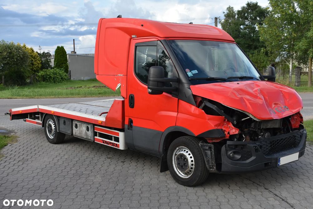 Iveco Daily 3,0 Auto Laweta Najazd Pomoc Drogowa - 3