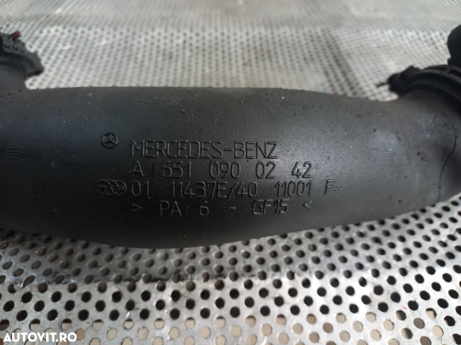 Tubulatura Cot Admisie Aer Mercedes W204 W212 Cls Clk Vito 2.2 Cdi Euro 5 Motor 651 Cod A - Dezmemb - 6