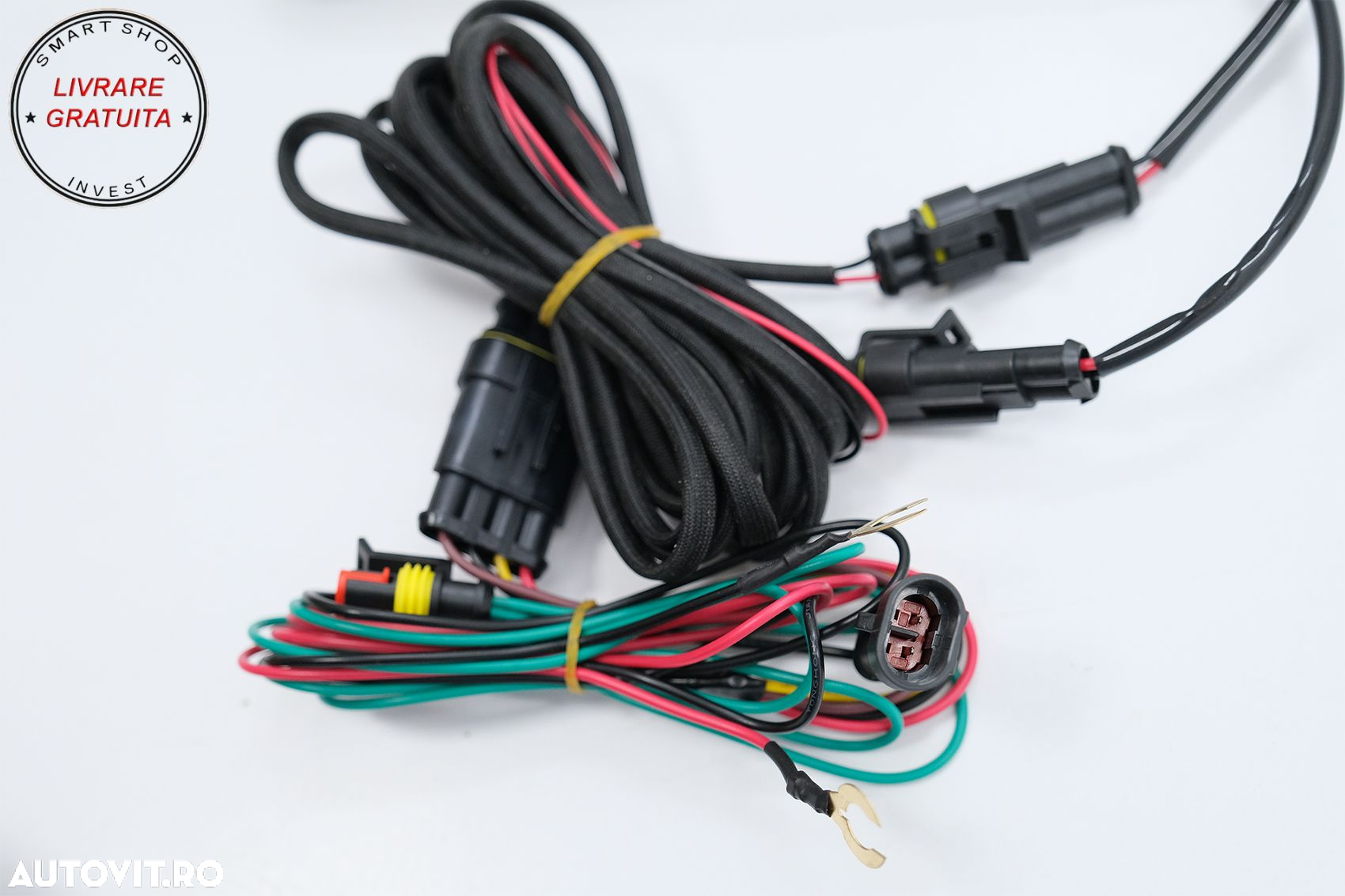 Carcasa faruri cu Lumini de zi dedicate LED DRL Crom Mercedes G-class W463 (1989-2- livrare gratuita - 17