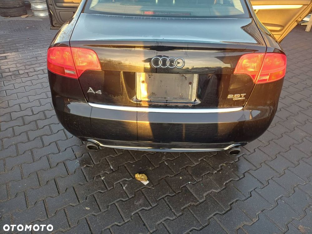 KOMPLETNY TYŁ KLAPA BAGAŻNIKA ZDERZAK LAMPY USA SLINE AUDI A4 B7 LY9B - 1