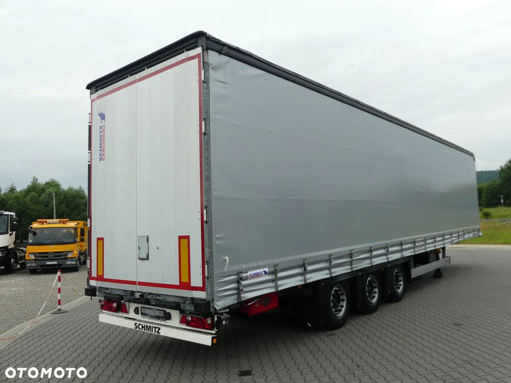 Schmitz Cargobull MEGA / FIRANKA / OŚ PODNOSZONA / OGUMIENIE 80% / - 7