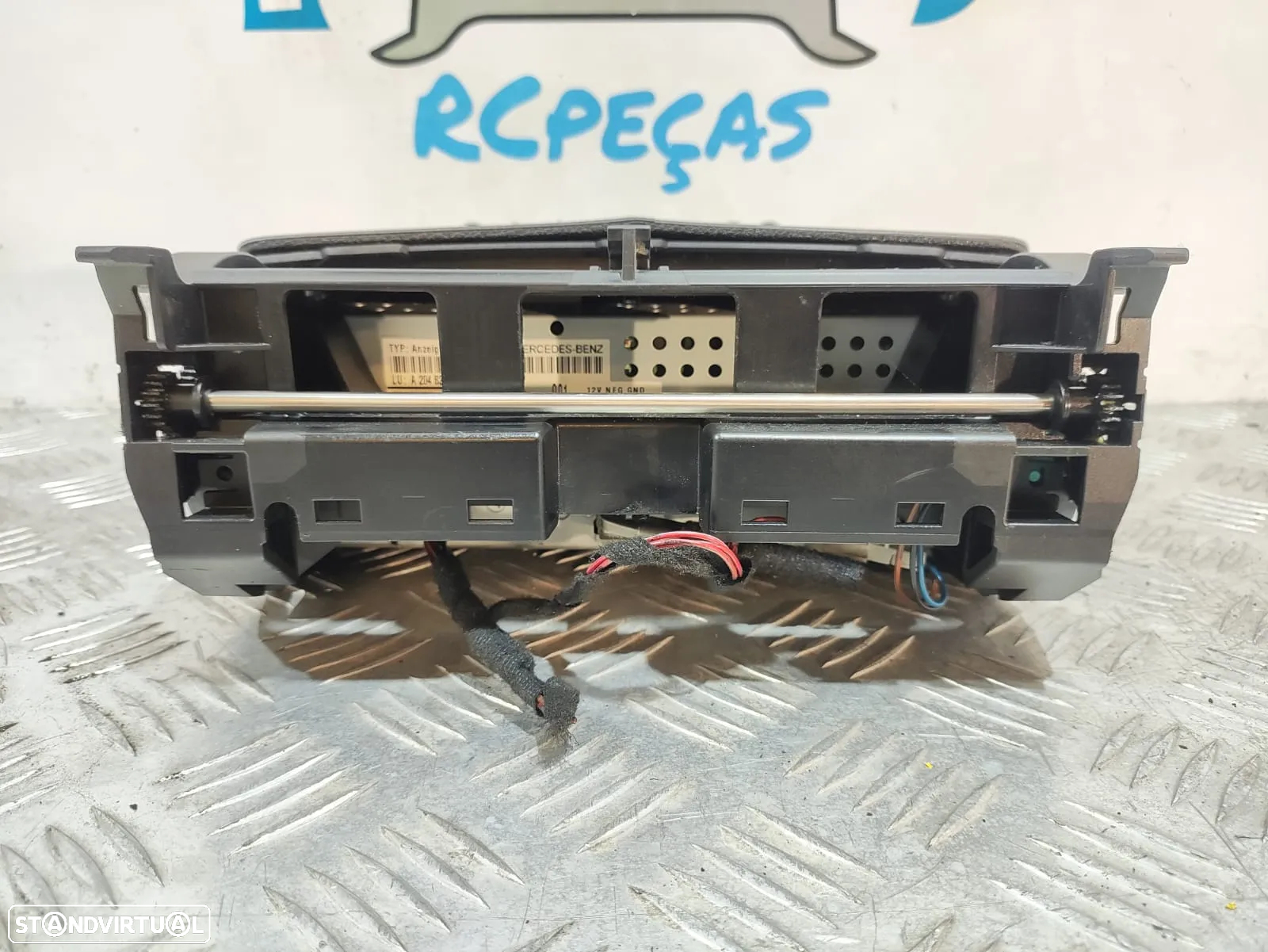 DISPLAY ECRA PAINEL INSTRUMENTOS MULTIMEDIA GPS NAVEGAÇAO MERCEDES BENZ CLASS C W204 A2046800931 A2048203197 - 6