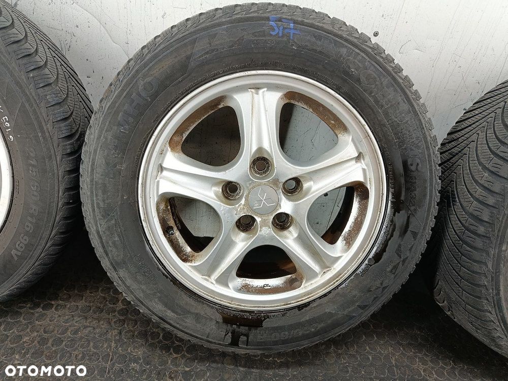 FELGI ALUMINIOWE KOMPLET 16 Z OPONAMI MITSUBISHI OUTLANDER I 215/60R16 99V - 3