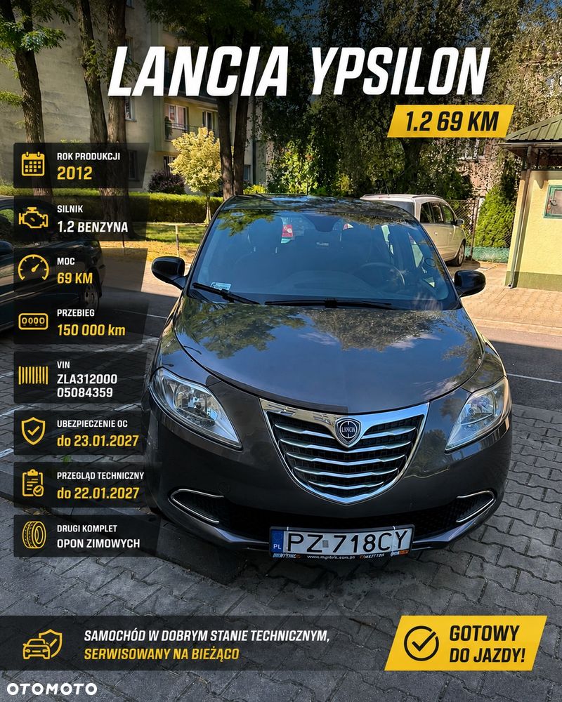 Lancia Ypsilon 1.2 8V Silver S&S - 1
