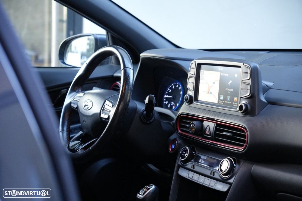 Hyundai Kauai 1.0 T-GDi Pele/Tecido Vermelho - 20