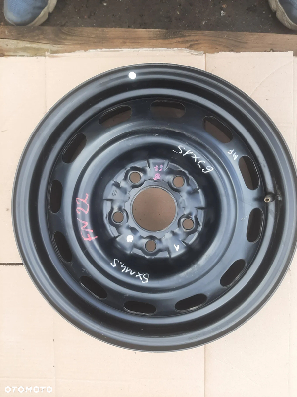 Felga stalowa Kia 15" 6jx15 5x114.3 oryginalna.