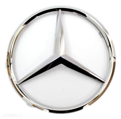 MERCEDES W124 W201 190 Emblemat gwiazda bagaznik klapa tyl OE - 1