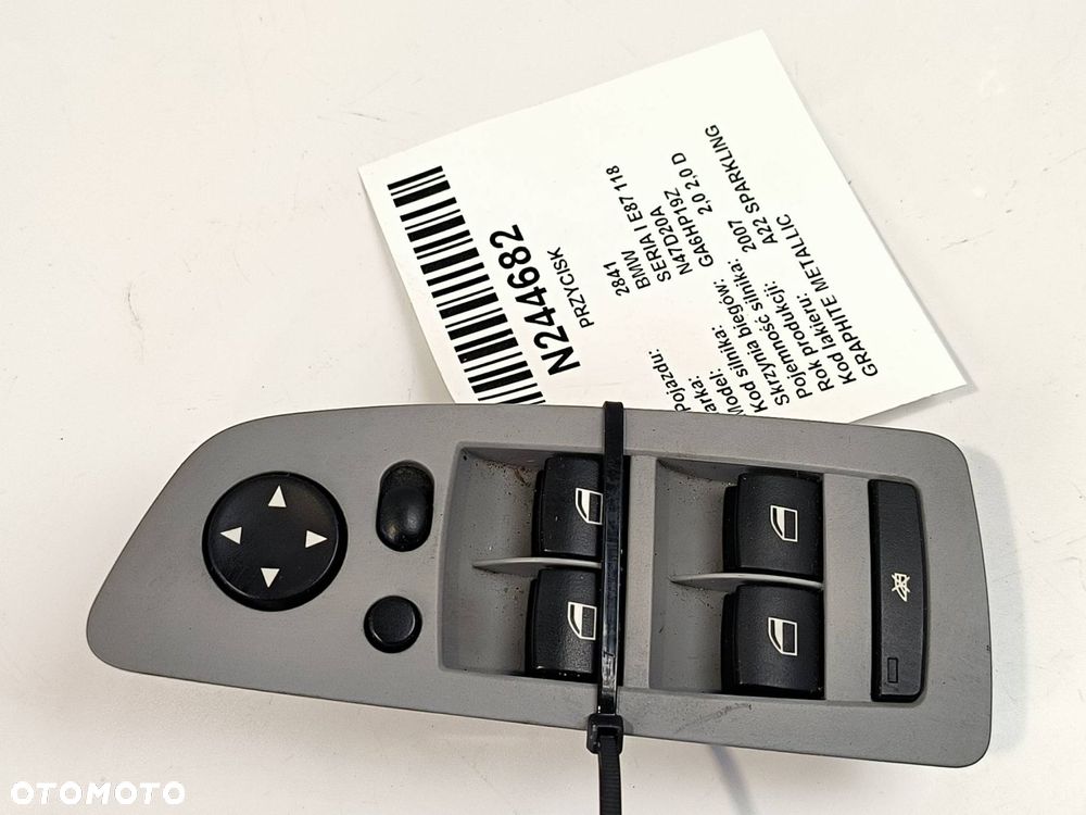 PRZYCISK BMW SERIA I E87 118 9132191-01 - 1