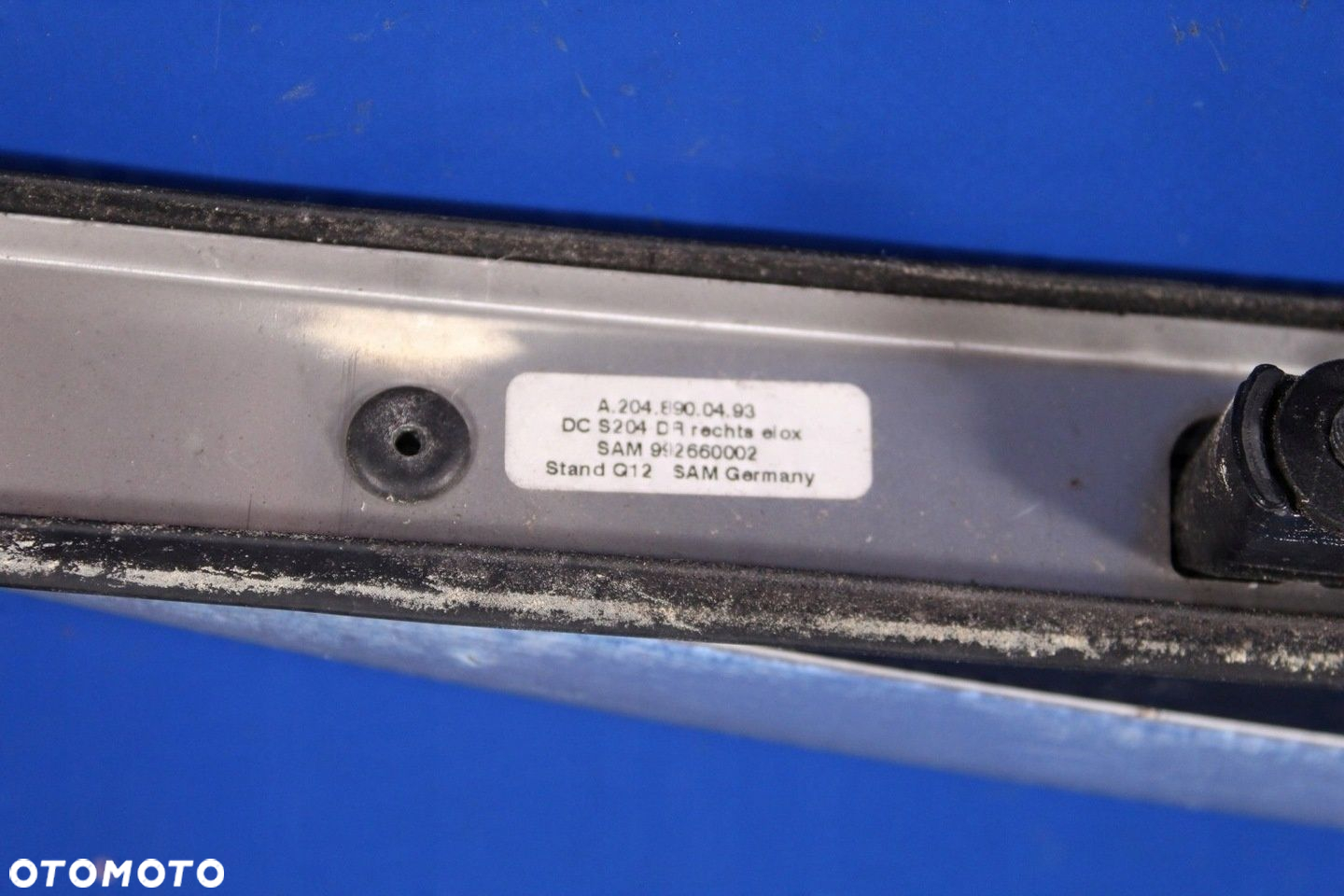 RELINGI DACHOWE MERCEDES C KLASA W204 09r CHROM - 13