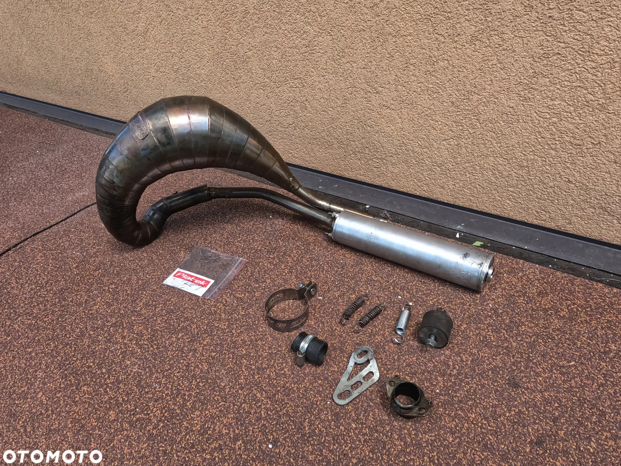 Wydech Platek Racing 85-100 Kompletny Zapłon mvt premium Tarcza 300mm z adapterem Gaźnik 30mm Stage 6 D50B0 D50B1 EBS EBE Am6 Derbi Senda Gilera Smt Aprilia Yamaha Rjeju Beta Sherco - 2
