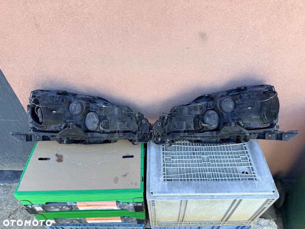 Lampa przednia VW GOLF VI 6 ZWYKŁE KOMPLET EUROPA ORYGINALNE VALEO 2 ŚLIZGI - 4