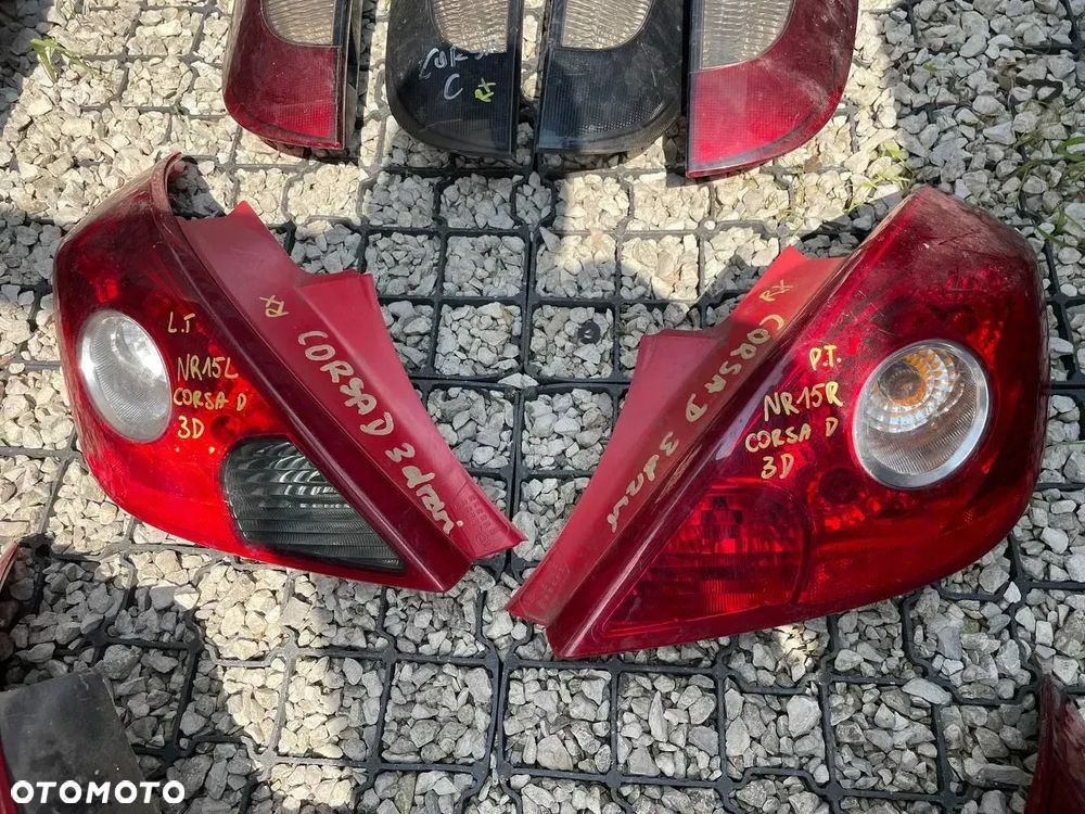 LAMPY TYŁ LEWE PRAWE OPEL LAMPA PRZECIWMGIELNA - 18
