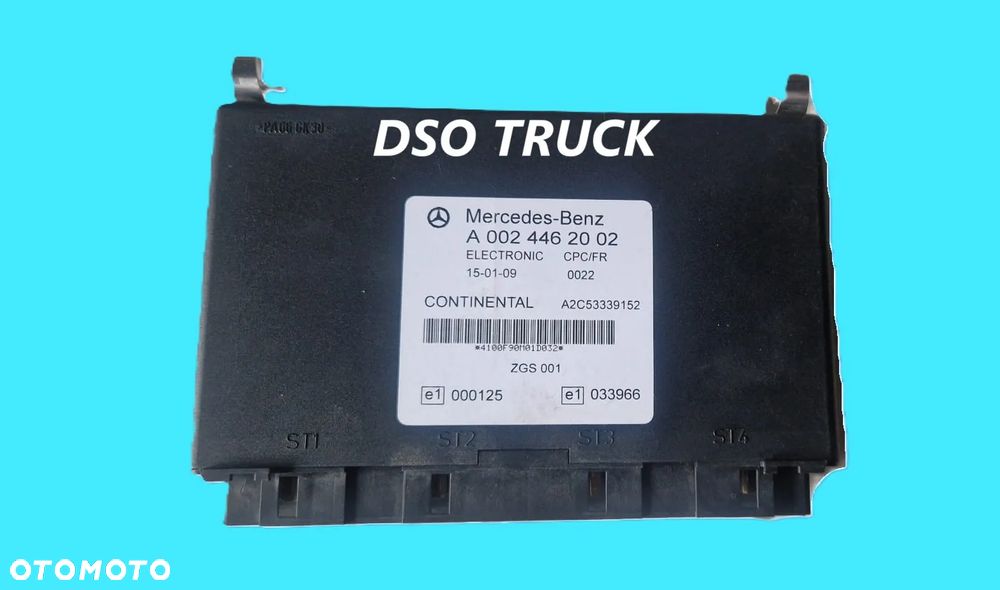 A0024462002 Sterownik Komputer CPC/FR MERCEDES AXOR ACTROS - 1