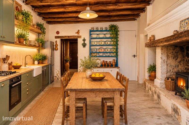 Casa Rústica T4 com Terreno e poço para recuperar - Alentejo - Grande imagem: 4/7