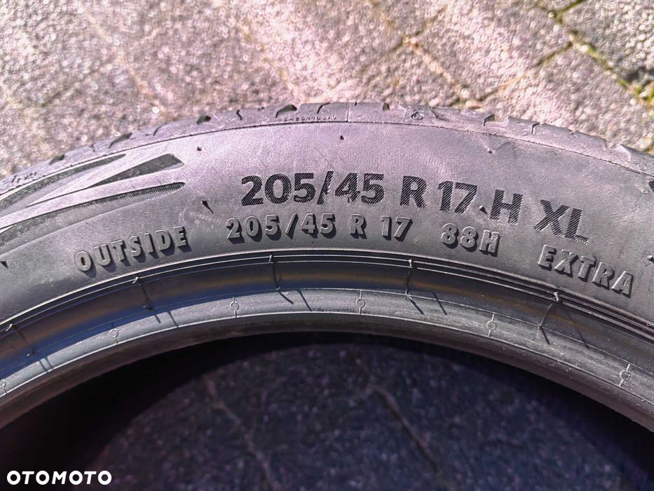 205/45R17 88H Continental Eco Contact 6 opona pojedyncza lato - 6
