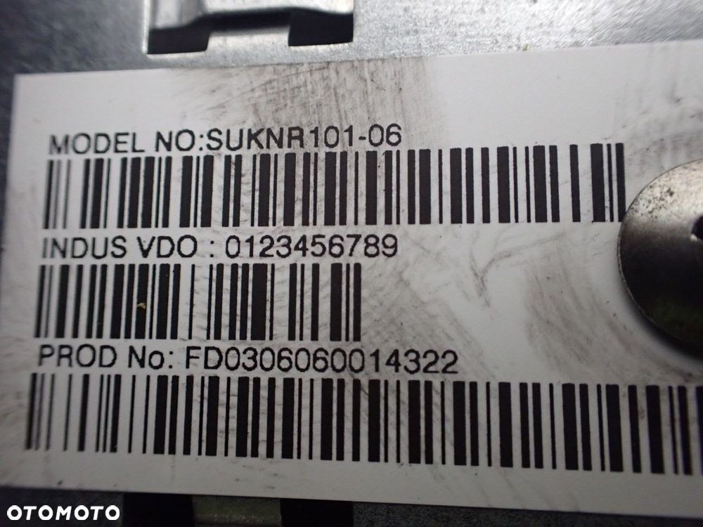 RADIO SUZUKI GRAND VITARA II 1.9 SUKNR101-06 1613-0002 - 7